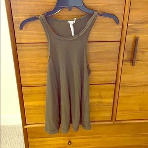 Free people high neck swing tank